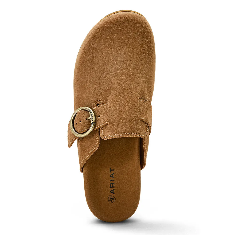 10061236 Ariat Women's Country Mule - Caramel Suede