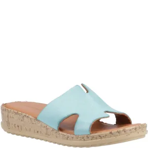 Aqua Eloise Mule Sandals