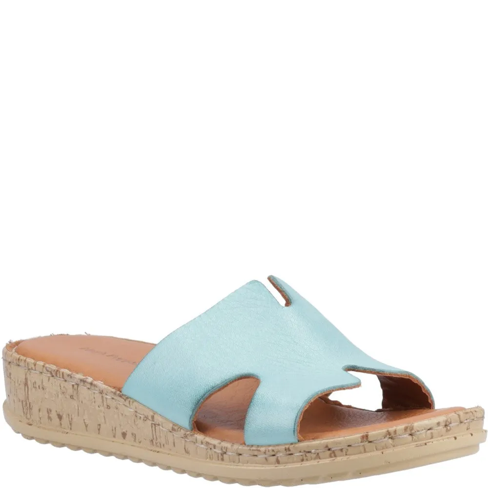 Aqua Eloise Mule Sandals