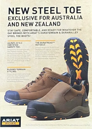 Ariat Men's DuraRalley H2O Steel Toe Shoes
