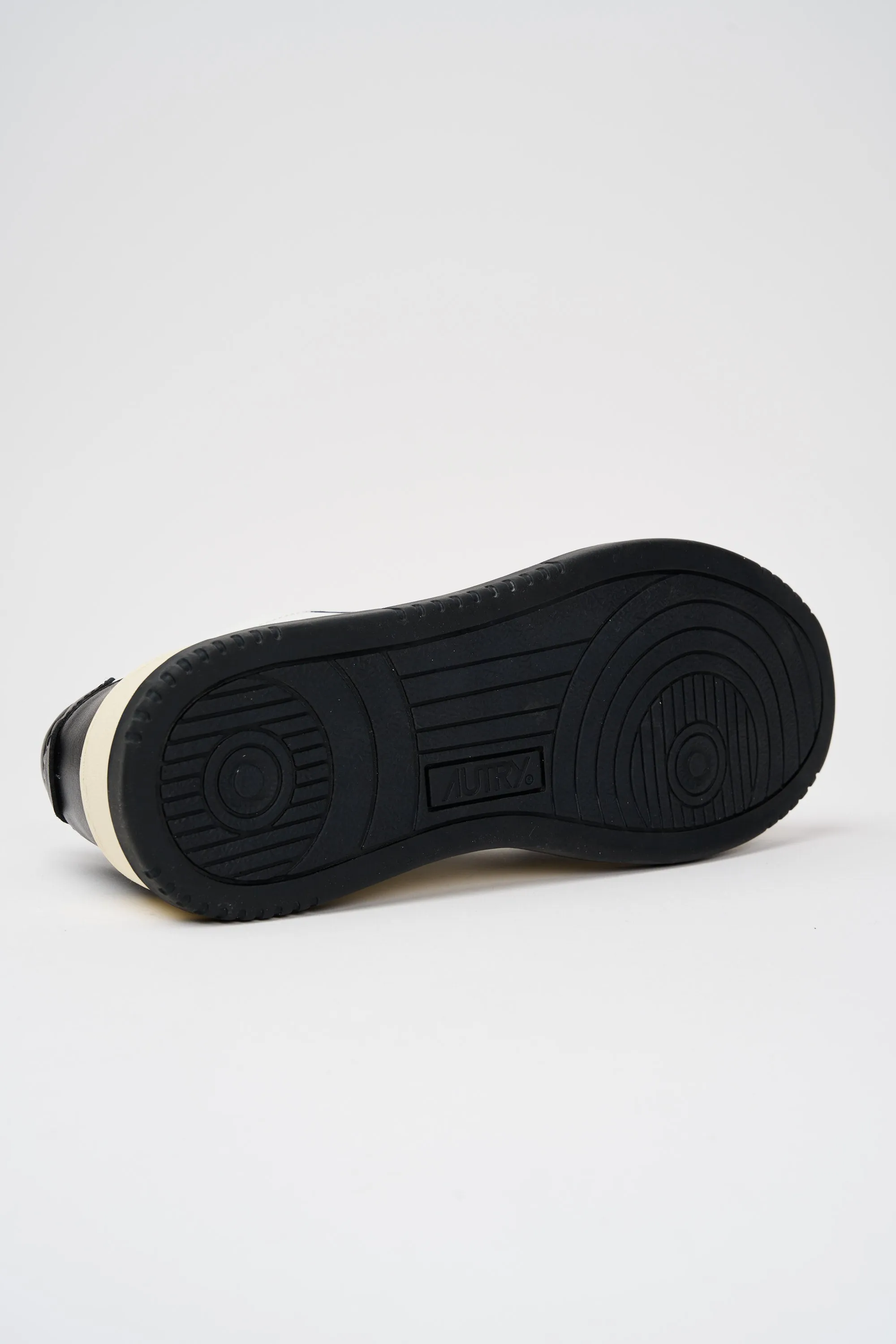 Autry Sneakers in Pelle Bicolor Bianco Nero 4044