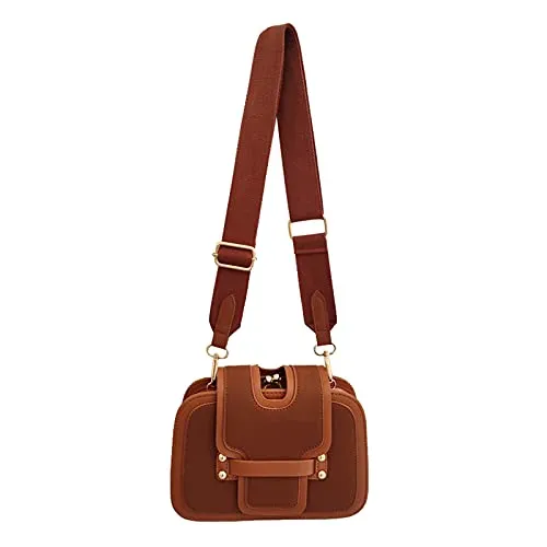 Beacone Wide Purse Strap Adjustable Canvas Replacement Crossbody Handbag Shoulder Bag Strap