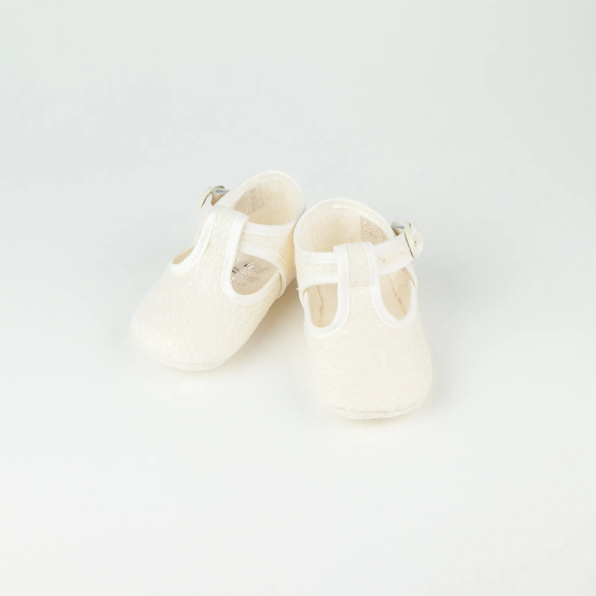 Beige Crib Shoes