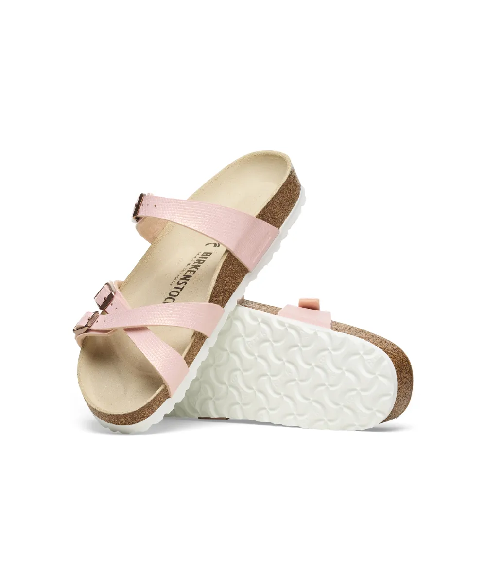 BIRKENSTOCK FRANKA NARROW FIT IN LIGHT ROSE