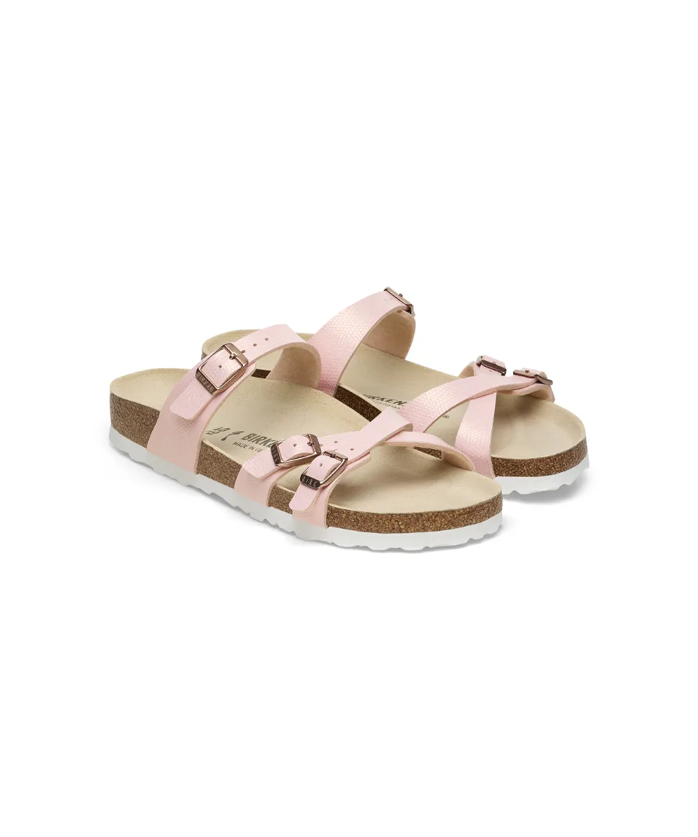 BIRKENSTOCK FRANKA NARROW FIT IN LIGHT ROSE