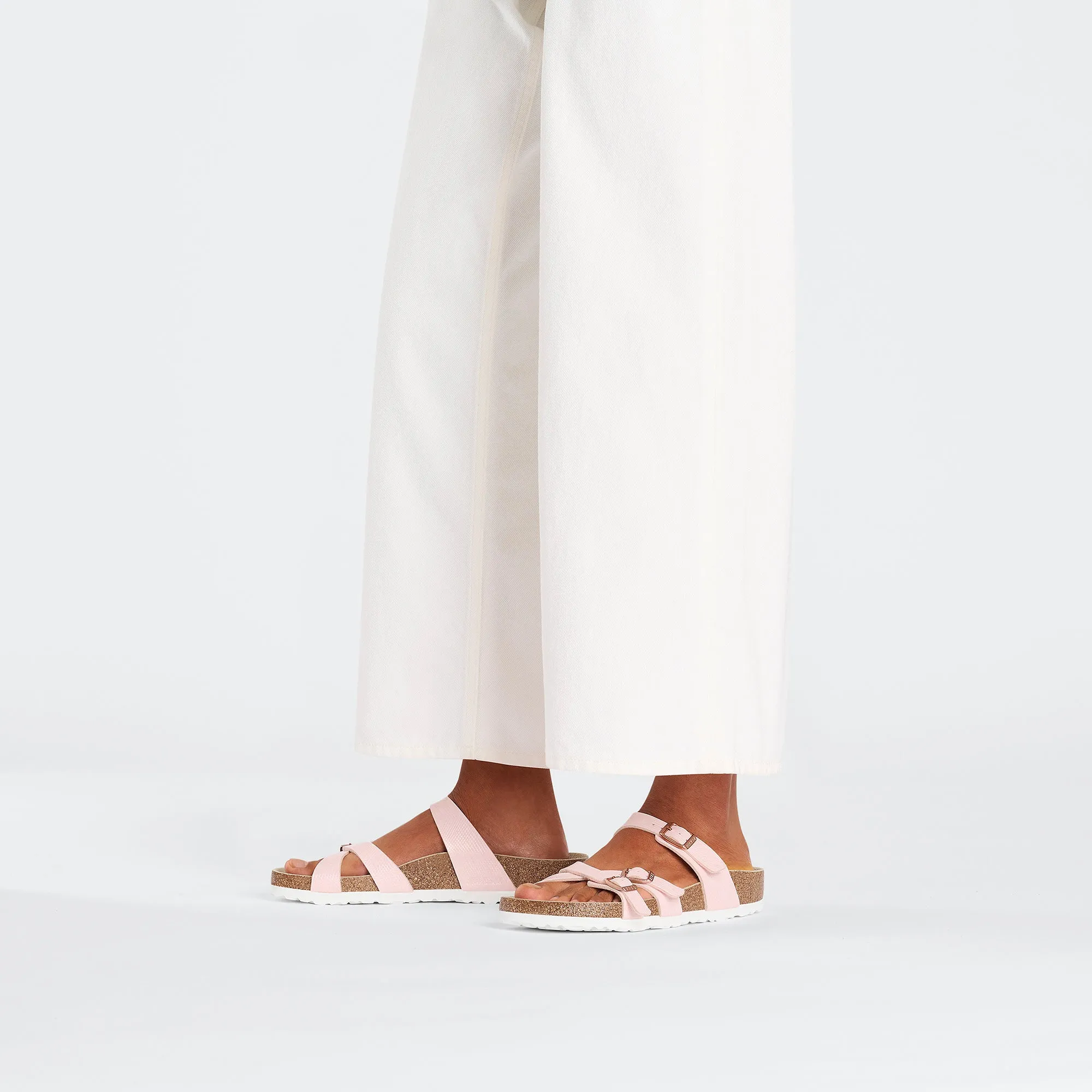 BIRKENSTOCK FRANKA NARROW FIT IN LIGHT ROSE