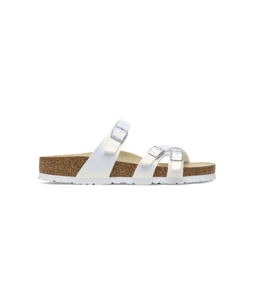 BIRKENSTOCK FRANKA NARROW FIT IN WHITE