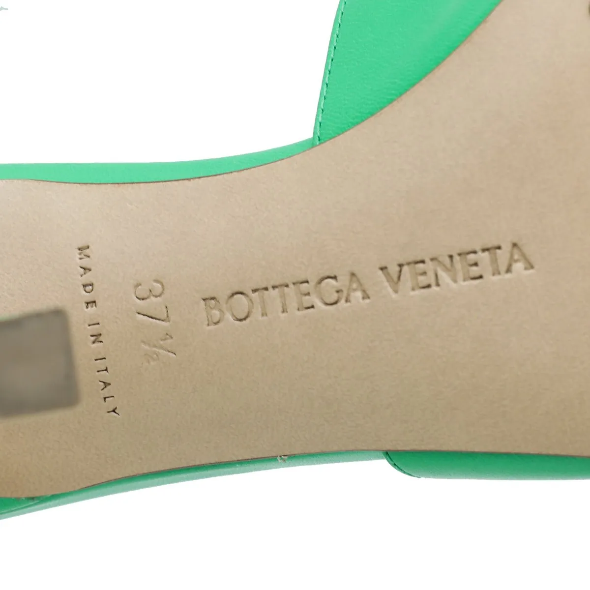Bottega Veneta Grass Stretch Mule 37.5