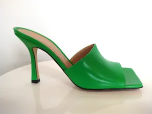 Bottega Veneta Green Stretch Mule