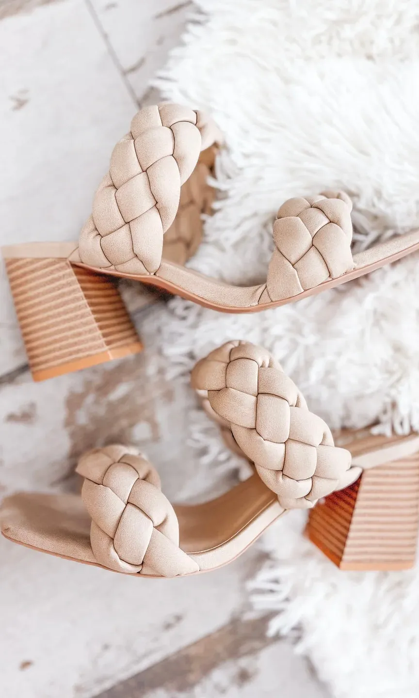Braid Strap Heels
