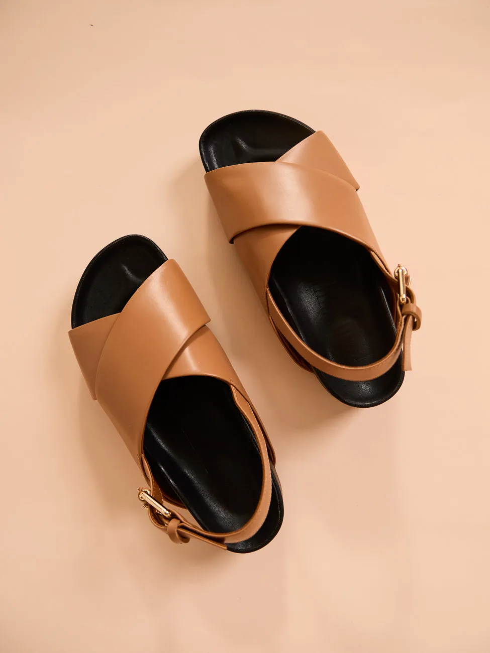 Bronwyn Dusty Sandal in Camel
