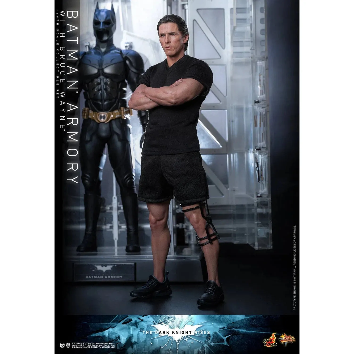 Bruce Wayne With Batman Armory: The Dark Knight Rises