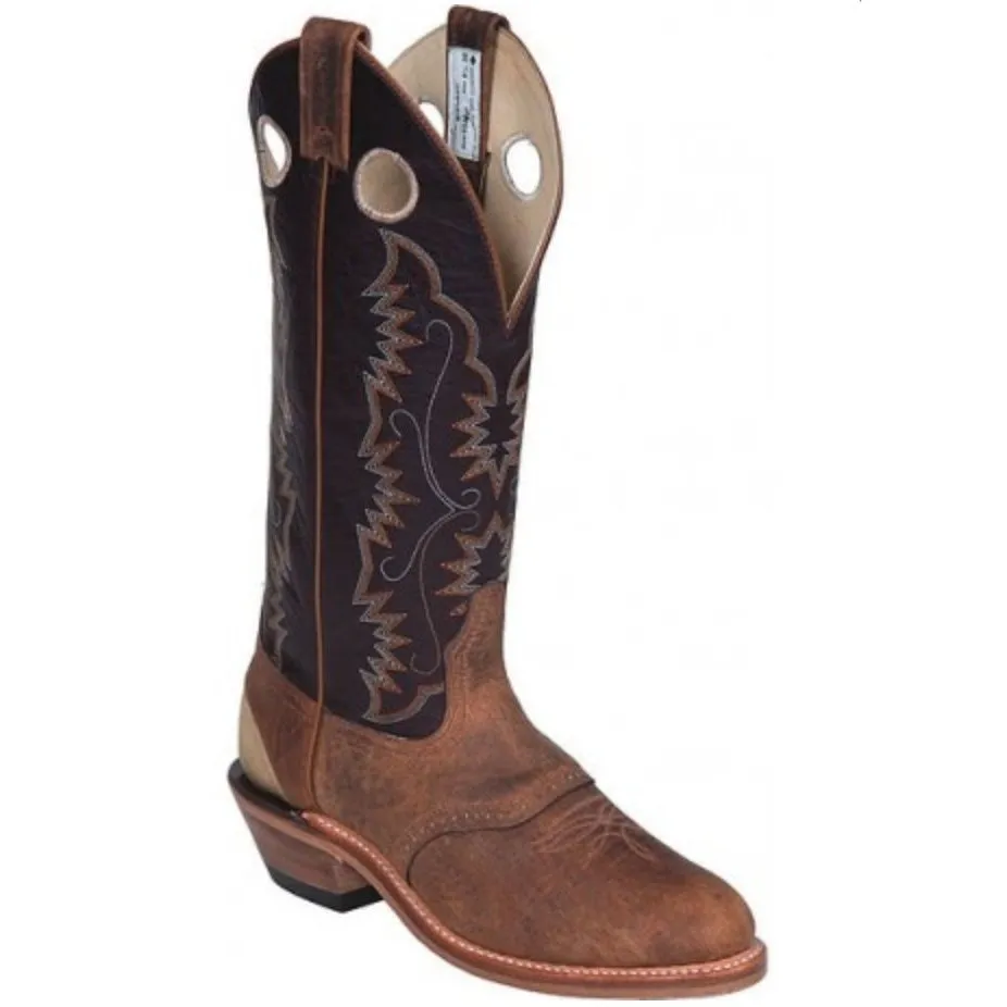 Canada West Men's Cowboy Boots Brahma Buckaroos Rawhide -Clearance