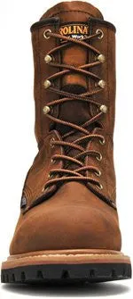 Carolina Men's 8" Steel Toe Waterproof Logger