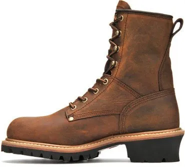 Carolina Men's 8" Steel Toe Waterproof Logger