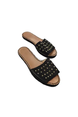 Carvela a black studded sandals (9.5)
