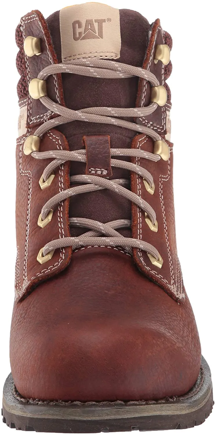 Caterpillar Women's PAISLEY 6" ST Work Industrial Tawny Boots