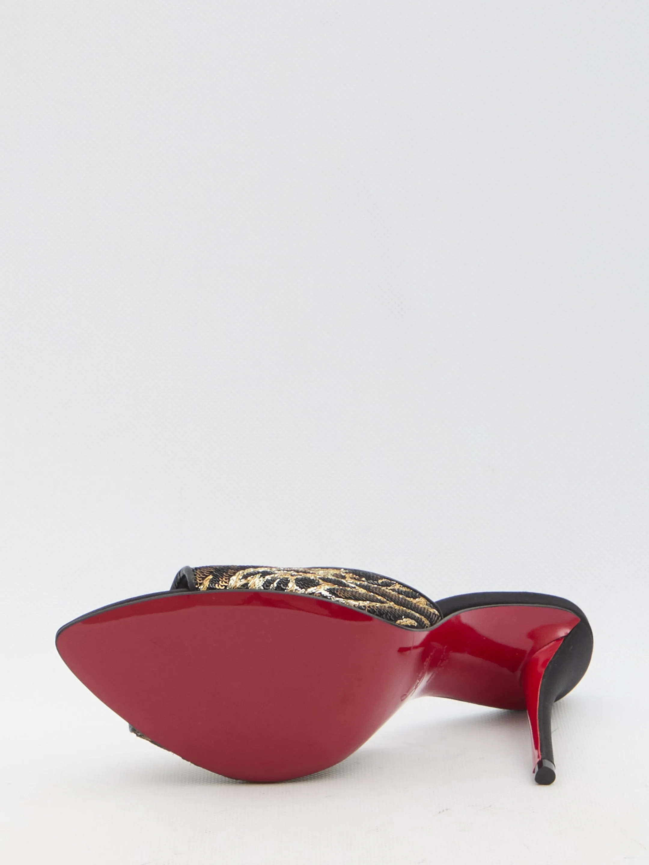 Christian Louboutin Miss Z Mule Ocelot