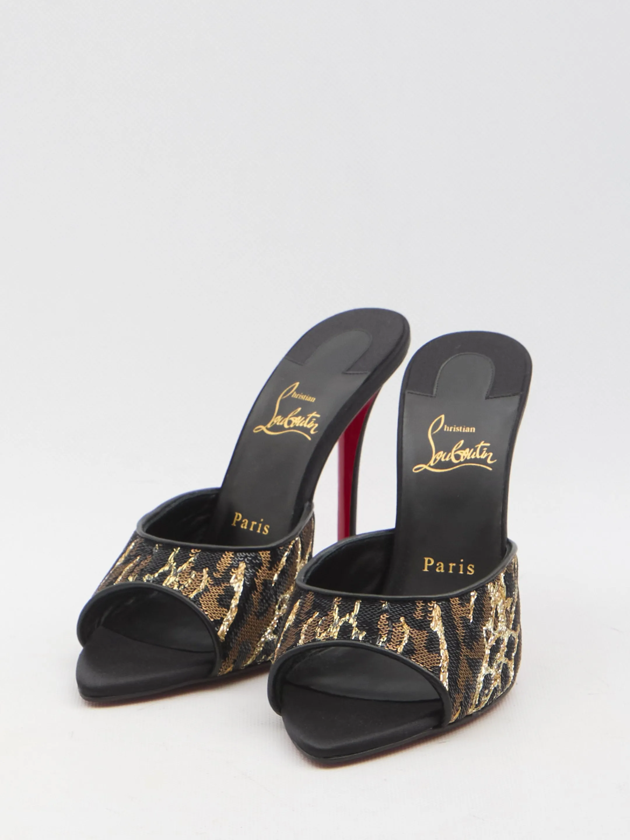 Christian Louboutin Miss Z Mule Ocelot