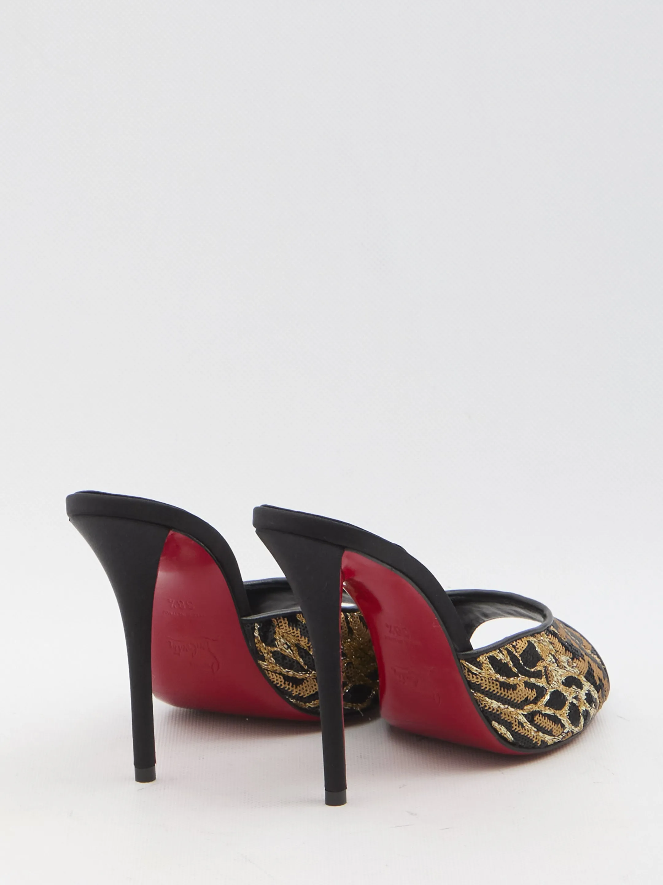 Christian Louboutin Miss Z Mule Ocelot