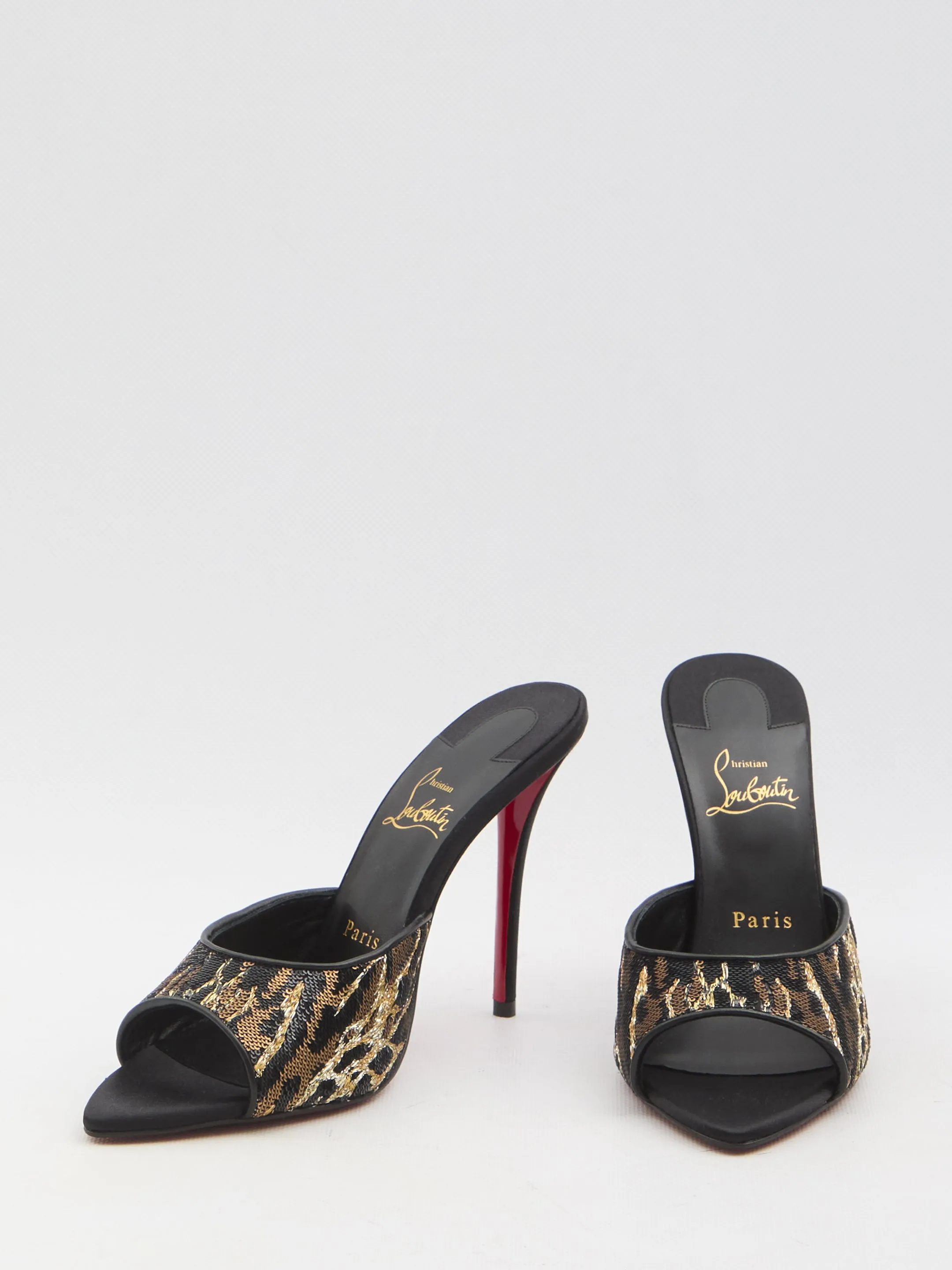 Christian Louboutin Miss Z Mule Ocelot