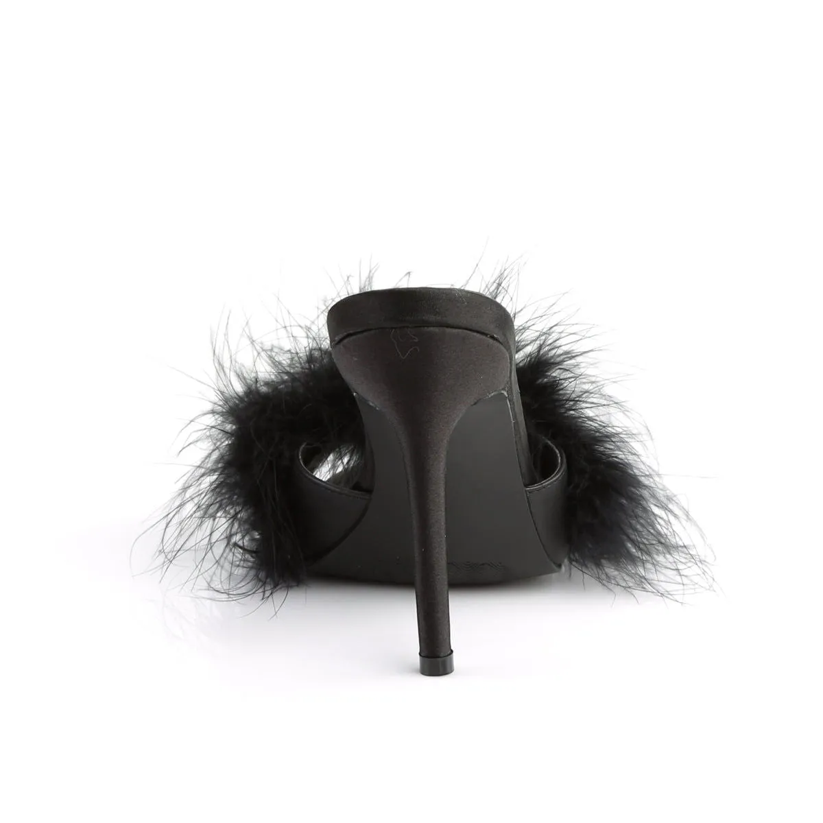 Classique 01F Slipper with 4 inch heel - Black