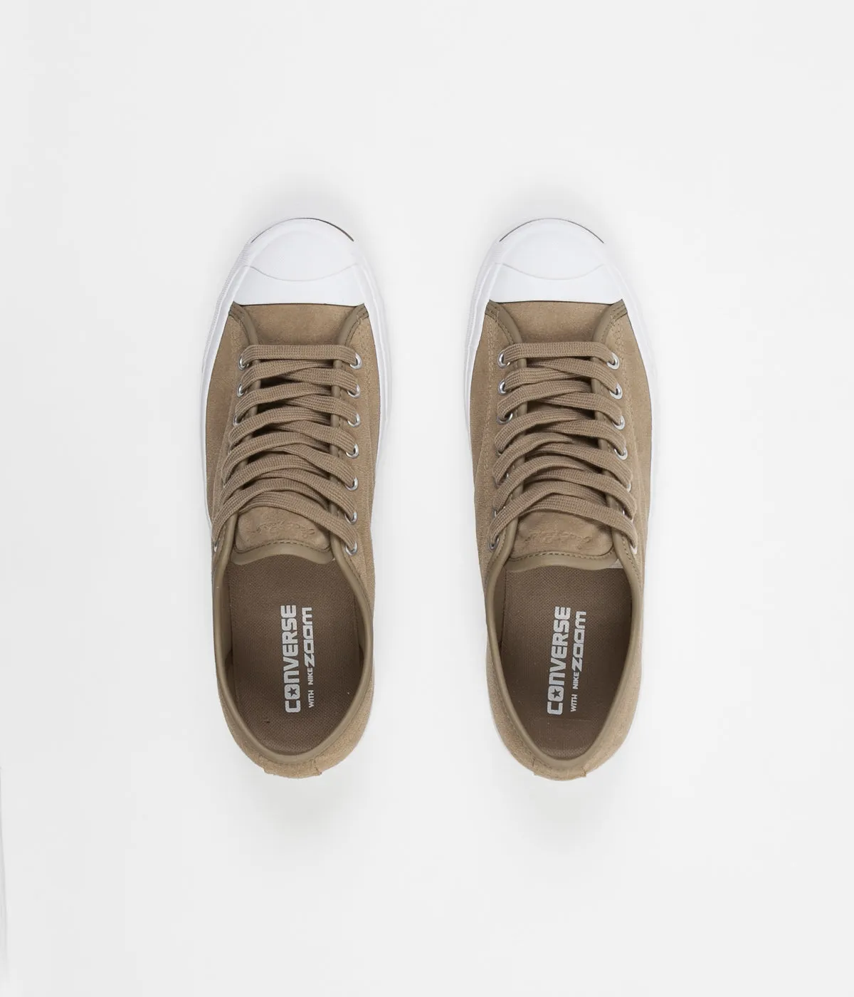 Converse JP Pro Ox Shoes - Khaki / Khaki / White