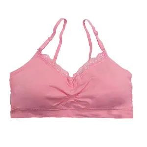 Coobie Seamless V-Neck with Lace Bra