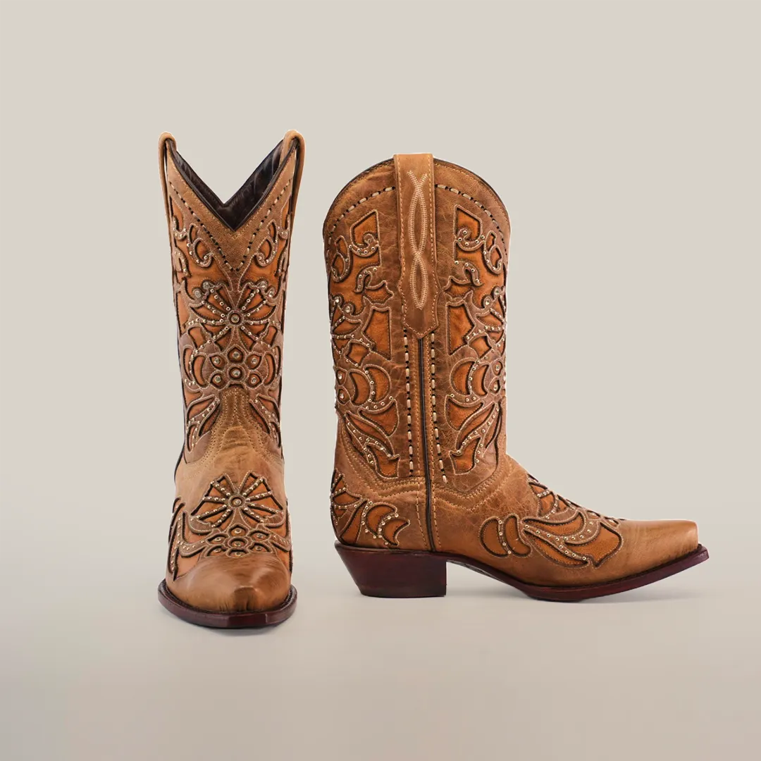 Cotulla Fawn Crystals - Short Shaft - Snip Toe