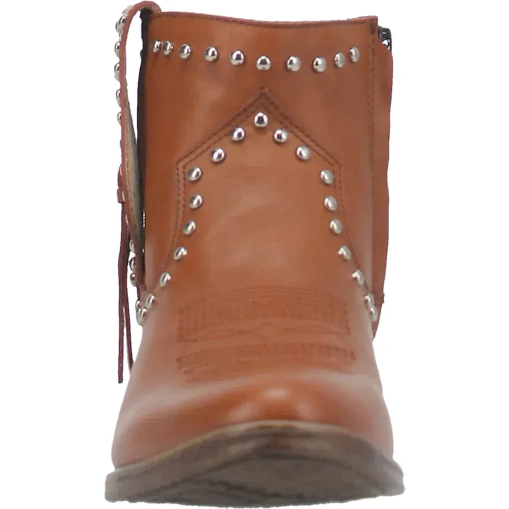DINGO DESTRY LEATHER STUDDED BOOTIE STYLE DI864