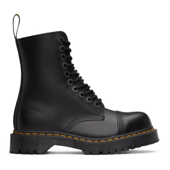 Dr. Martens Black 8761 BXB Lace-Up Boots