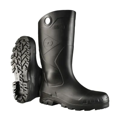 DUNLOP® 8677600.12 Chesapeake Safety Boots, 12, Black