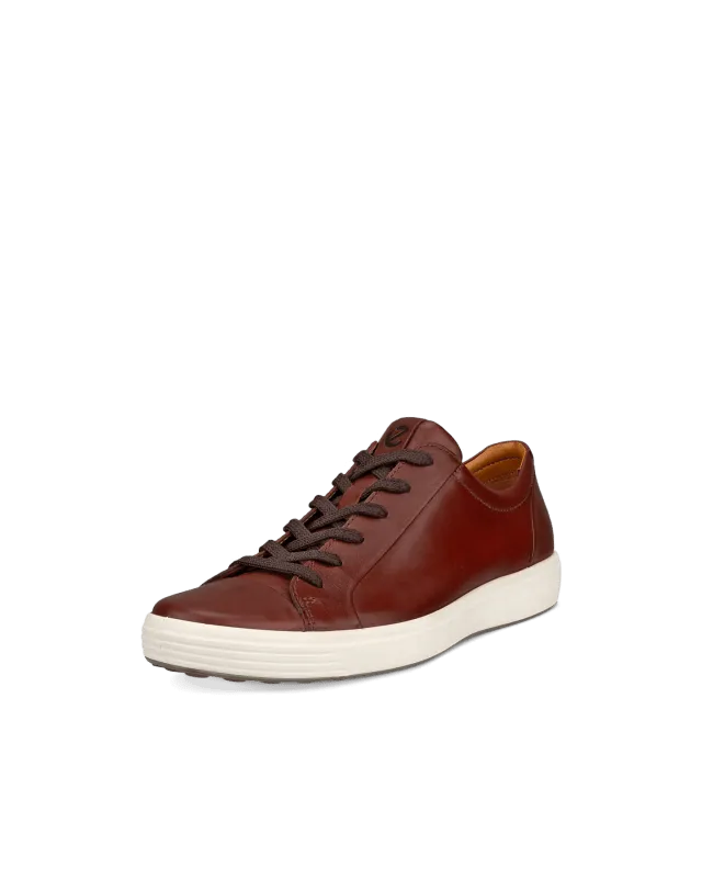 Ecco Men's Soft 7 Sneaker - Cognac Clio
