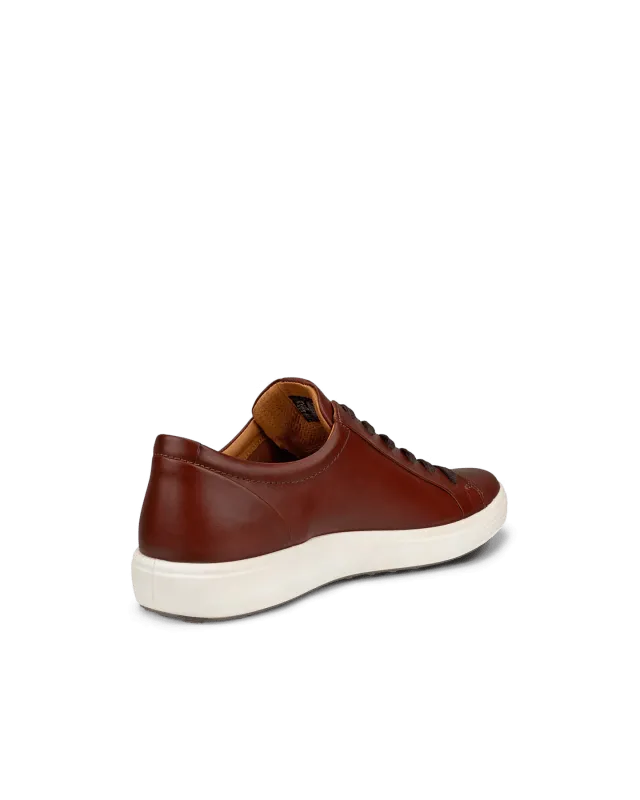 Ecco Men's Soft 7 Sneaker - Cognac Clio