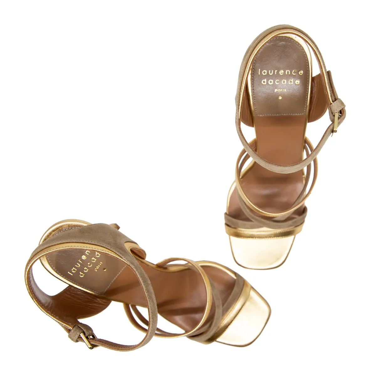 Ellyn Two Tone Strappy Sandals