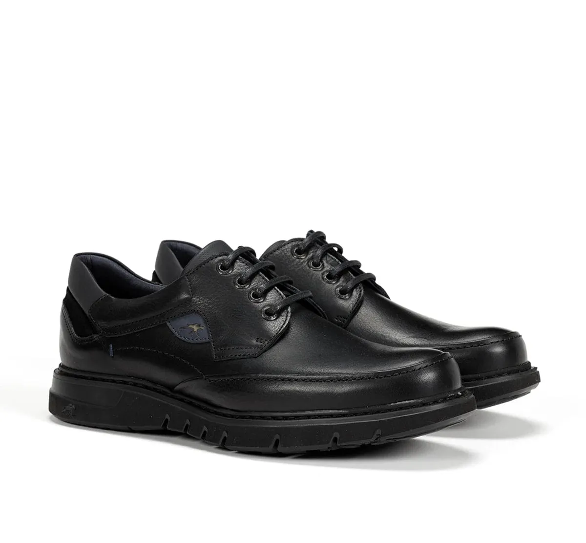 Fluchos Men's Celtic Laceup Shoes - Black