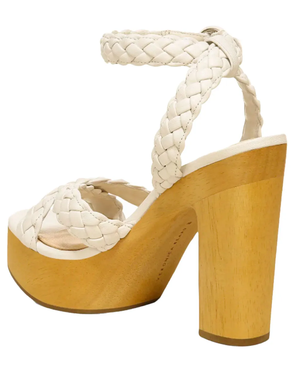 Gael Platform Sandal in Snow