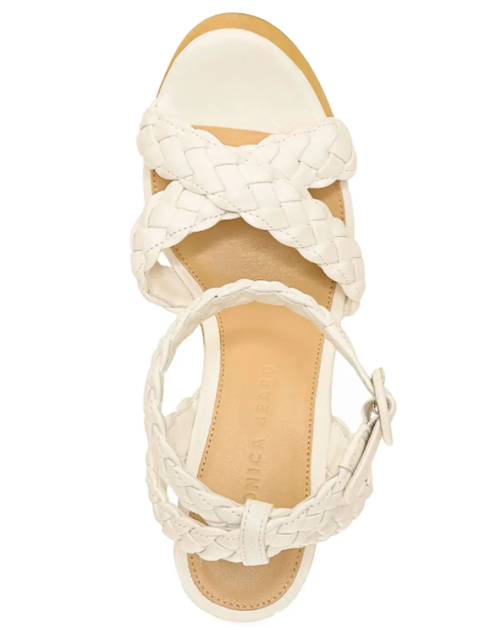 Gael Platform Sandal in Snow