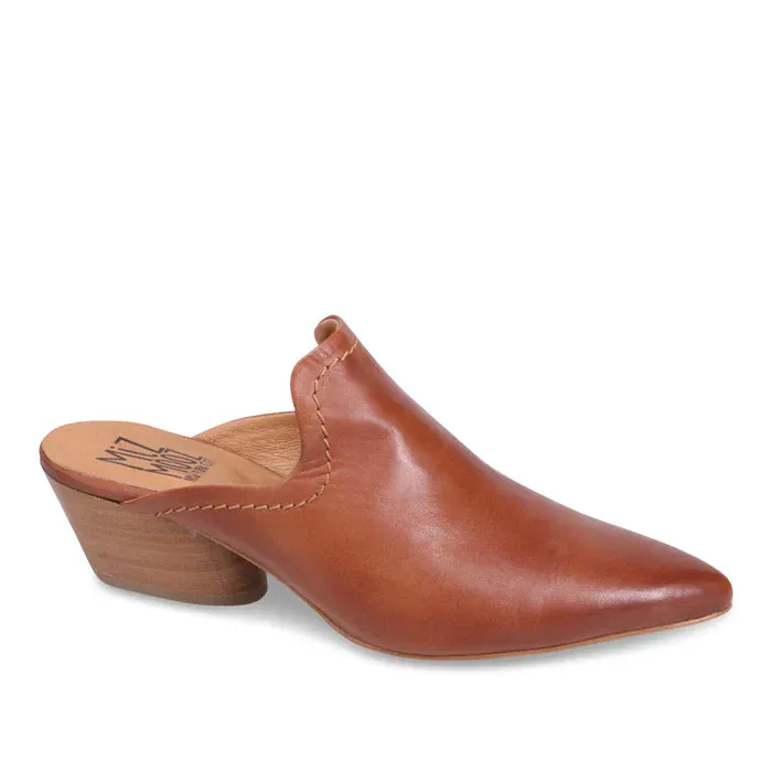 HOWIE POINTED TOE HEELED MULE