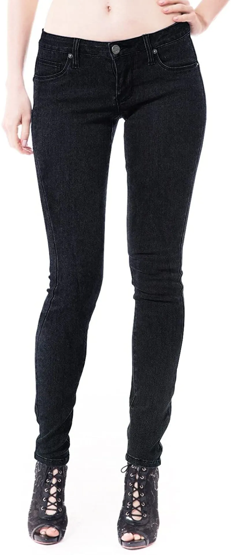 Hybrid & Company Womens Super Comfy Stretch Denim 5 Pockets Jeans