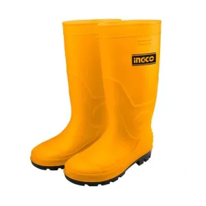 Ingco SSH092S1P Rain Boots PVC/ Nitrile with Steel Toe