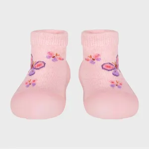 JACQUARD HYBRID WALKING SOCKS | BUTTERFLY BLISS