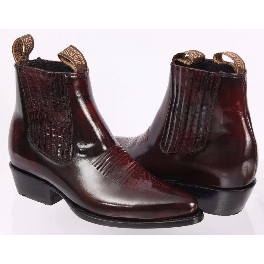 JB-100C Botin Vaquero Camaleon Vino