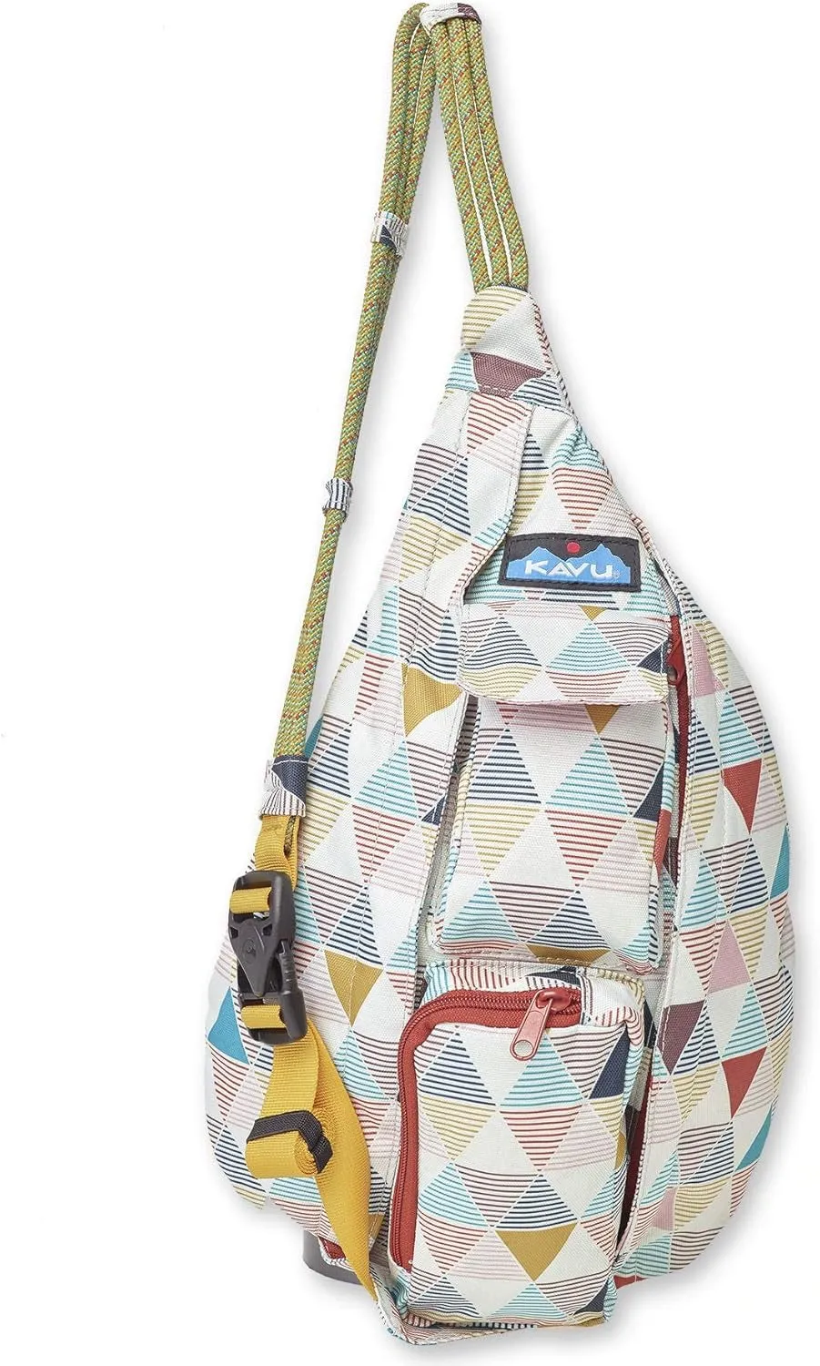 KAVU Mini Rope Sling Pack with Adjustable Rope Shoulder Strap