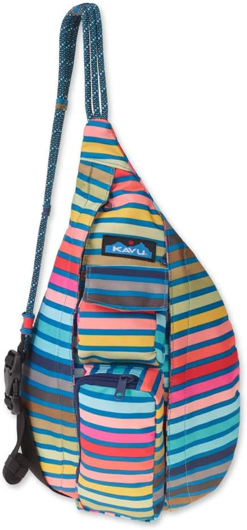 KAVU Mini Rope Sling Pack with Adjustable Rope Shoulder Strap