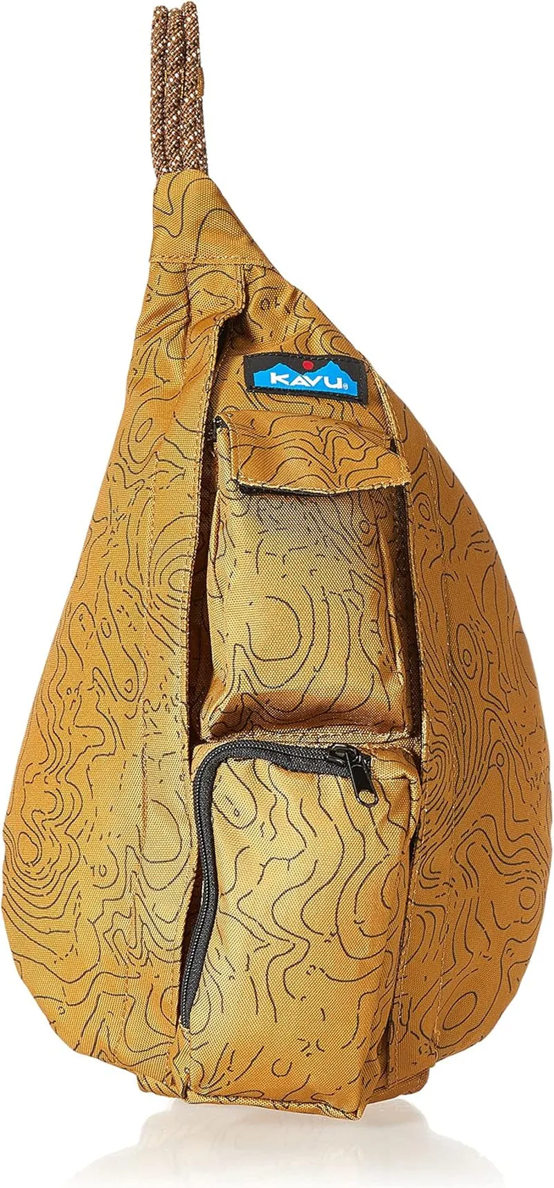 KAVU Mini Rope Sling Pack with Adjustable Rope Shoulder Strap