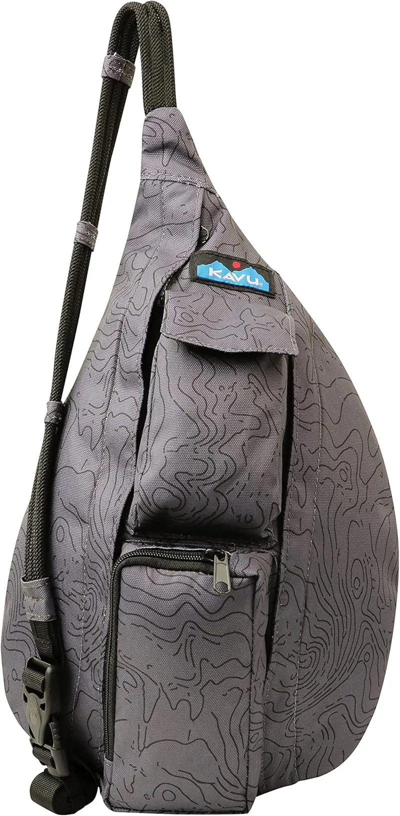 KAVU Mini Rope Sling Pack with Adjustable Rope Shoulder Strap