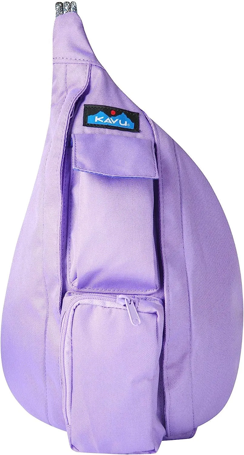 KAVU Mini Rope Sling Pack with Adjustable Rope Shoulder Strap