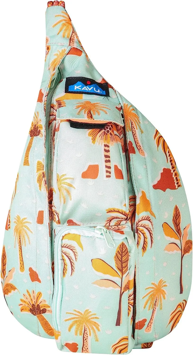 KAVU Mini Rope Sling Pack with Adjustable Rope Shoulder Strap