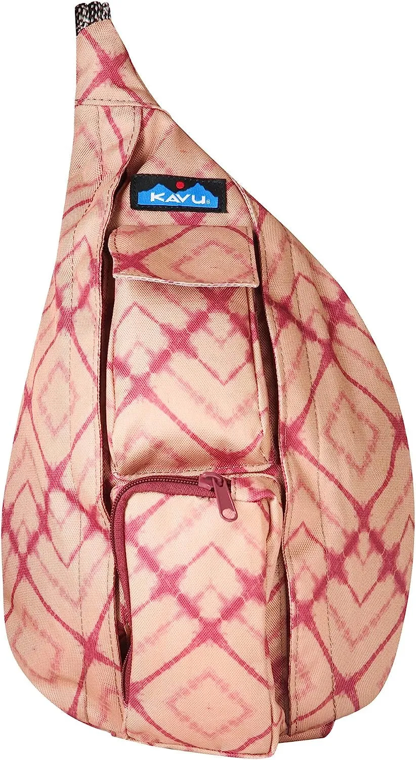 KAVU Mini Rope Sling Pack with Adjustable Rope Shoulder Strap